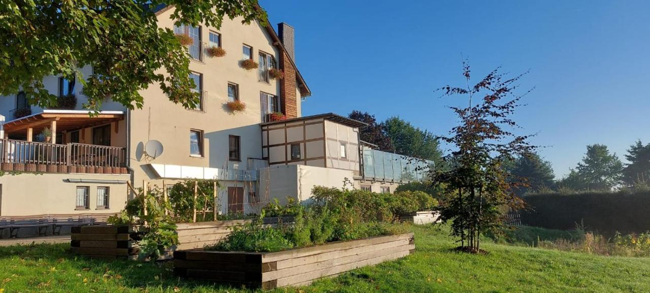 Hotel Waldesruh Lengefeld  ภายนอก รูปภาพ